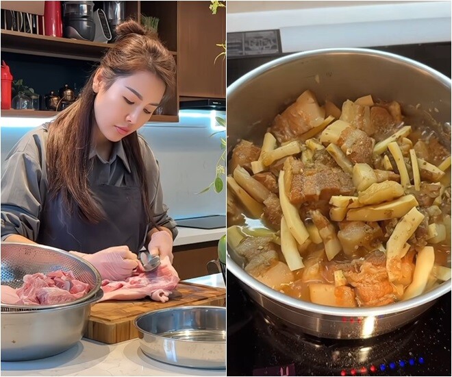 Khoảnh khắc xúc động bên mâm cơm gia đình