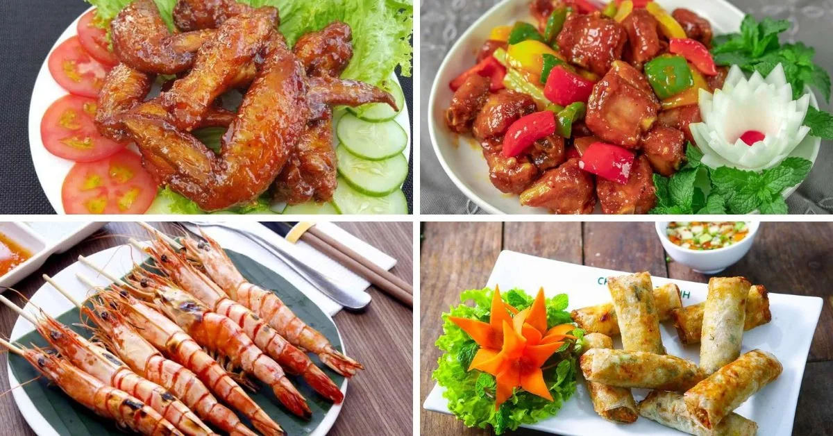 Đa dạng món ngon