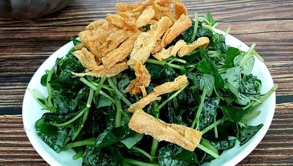 Cách chế biến rau càng cua